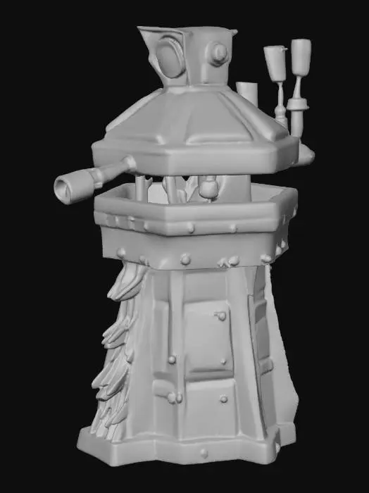 3D model for Turret Bot