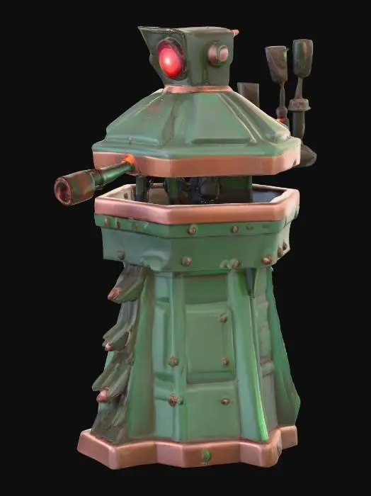 3D model for Turret Bot