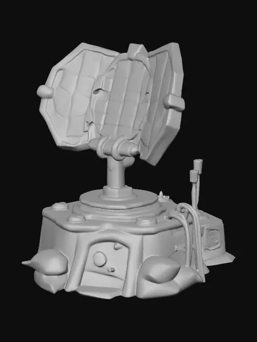 3D model for Radar Base