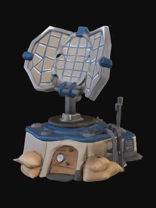 3D model for Radar Base