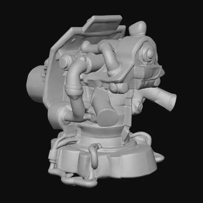 3D model for Cannon Turret
