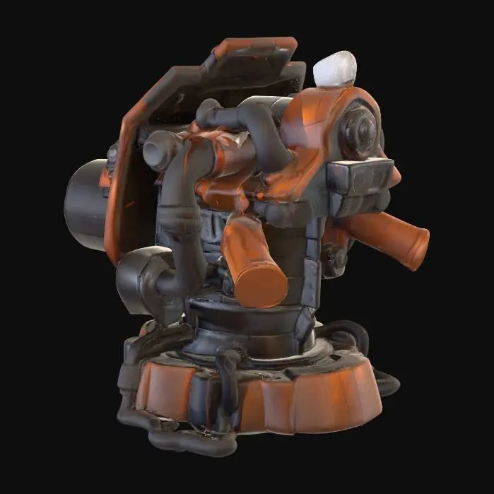 3D model for Cannon Turret