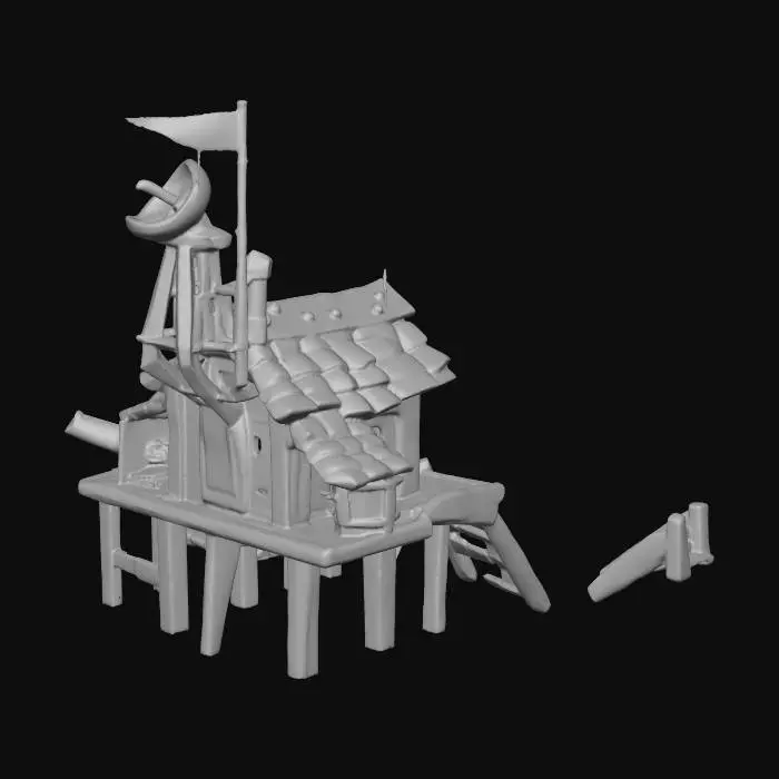 3D model for Workshop Cabin