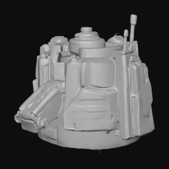 3D model for Futuristic Structure