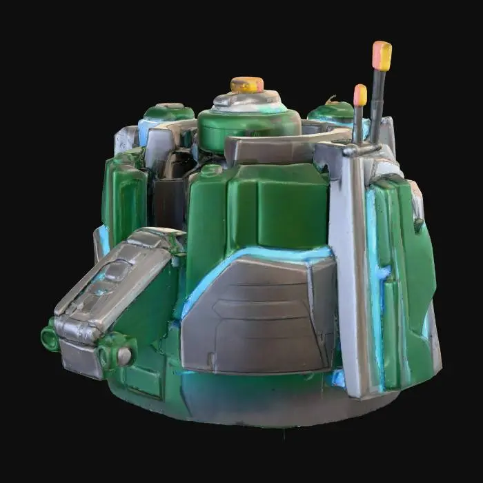 3D model for Futuristic Structure