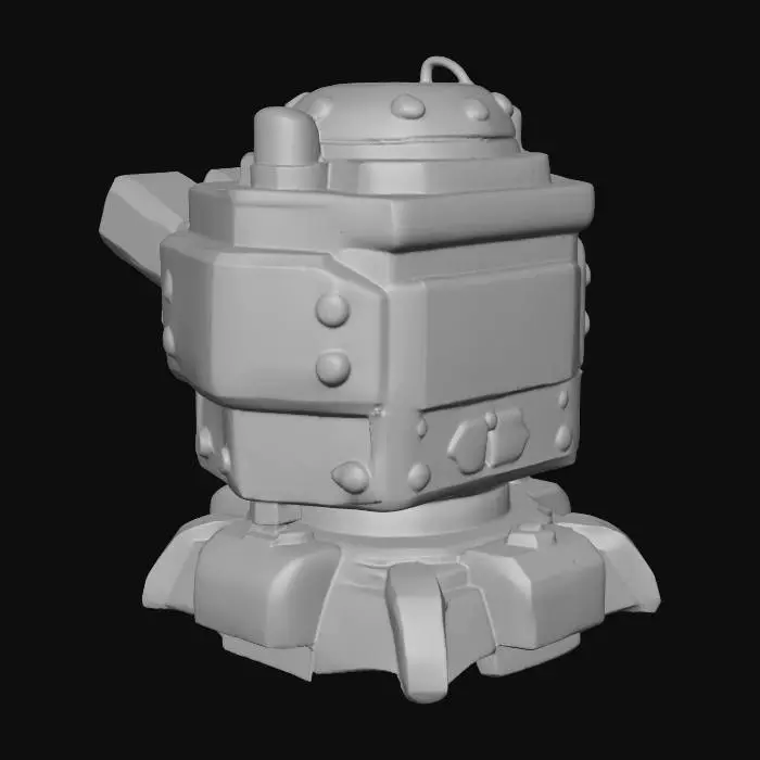 3D model for Cannon Turret