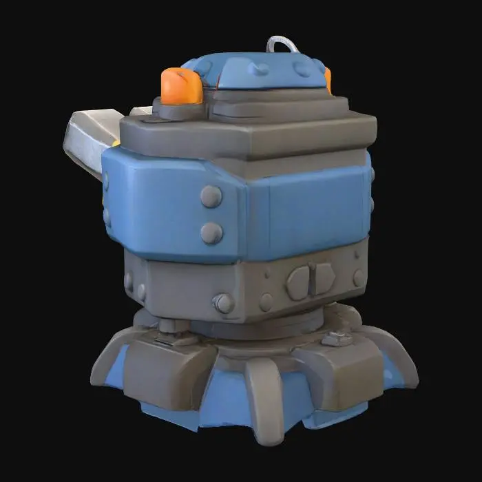 3D model for Cannon Turret