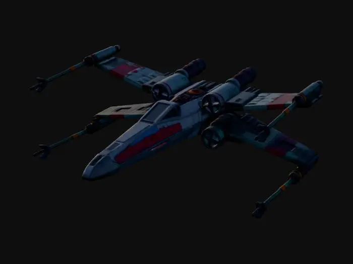 3D model for xwing
