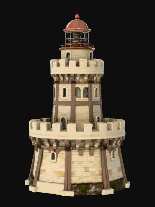 3D model for Stormwatch Lighthouse