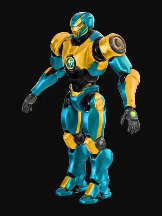 3D model for Blue Guardian