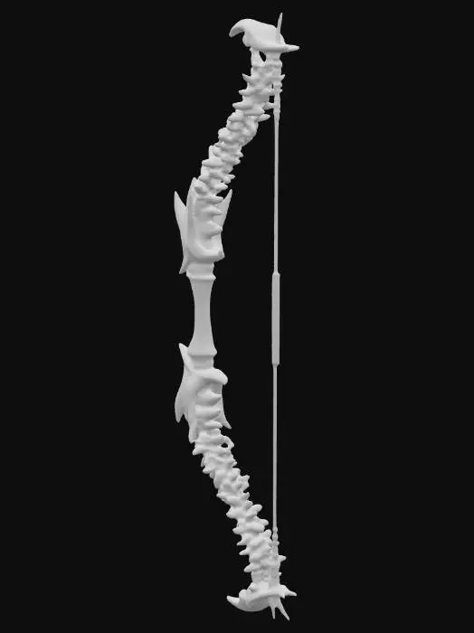 3D model for Bone Spine Bow