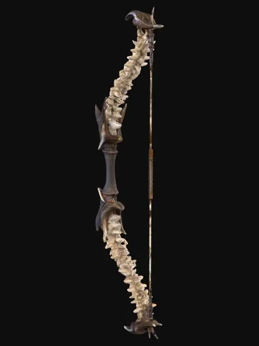 3D model for Bone Spine Bow