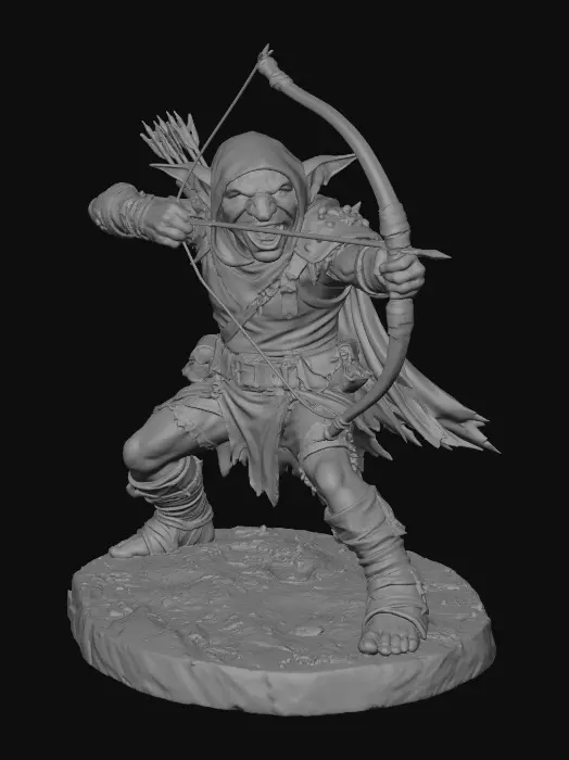 3D model for Goblin Archer