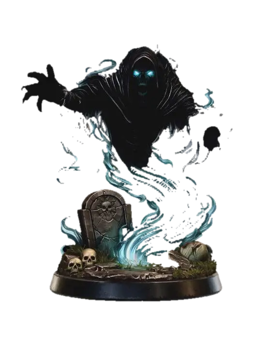 Shadow - Dndminifigure 3D model, vytvořený pomocí AI