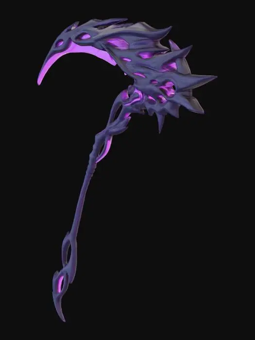 3D model for Void Scythe