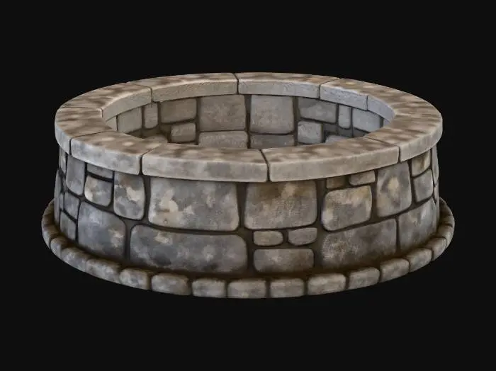 3D model for Stone Well or Firepit