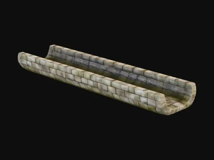 3D model for Stone Aqueduct Slide