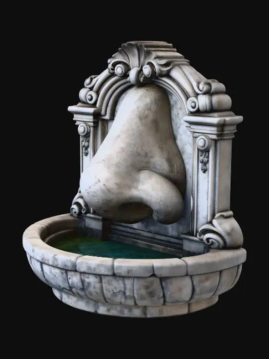 3D model for Nose Fountain