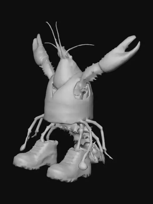 3D model for Crawfish Crew Chief