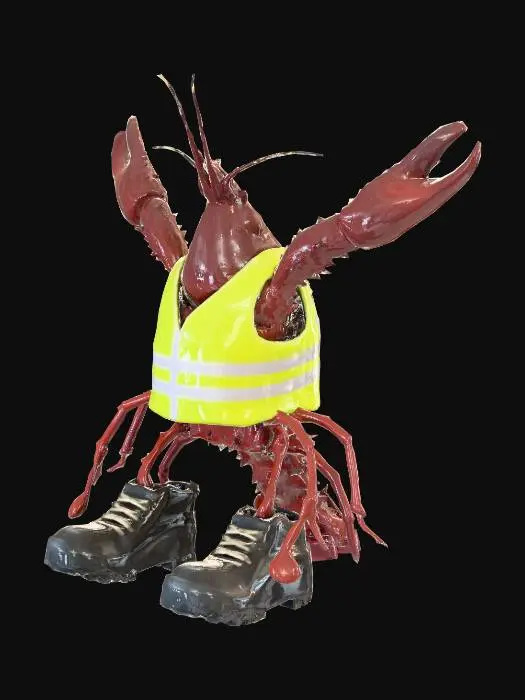 3D model for Crawfish Crew Chief