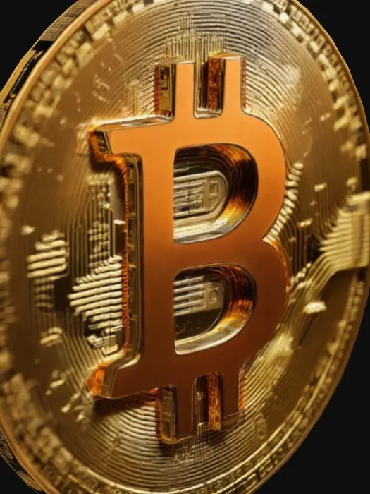 3D model for Bitcoin Logo 