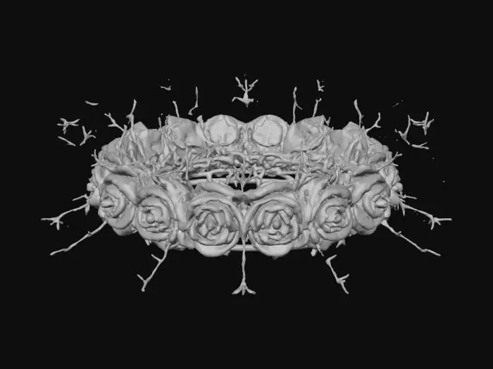 3D model for Thorned Rose Crown