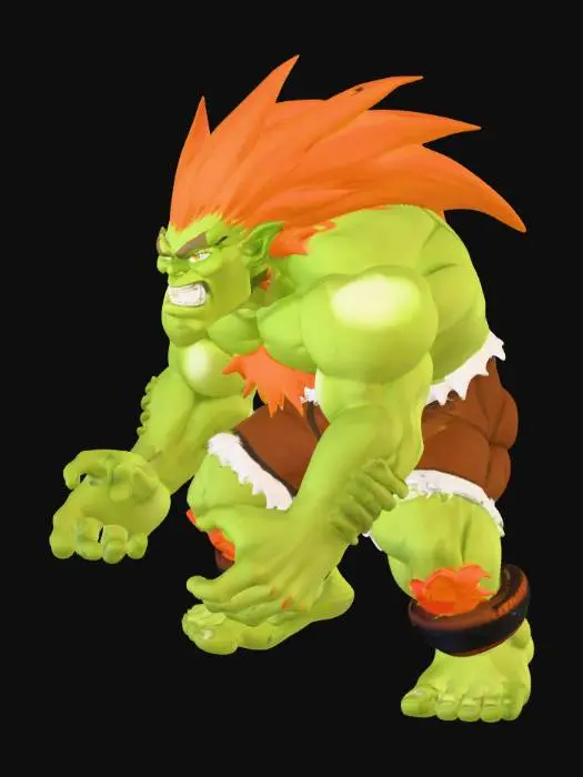 3D model for Blanka