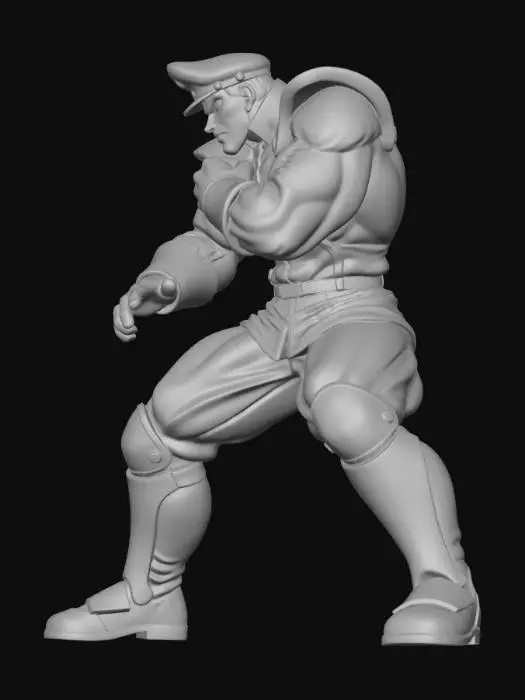 3D model for Crimson Warrior