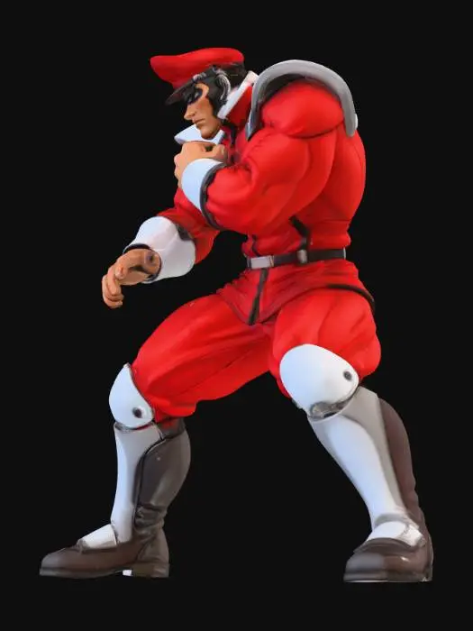 3D model for Crimson Warrior