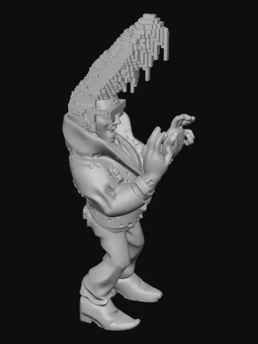 3D model for Blue Suede Goo