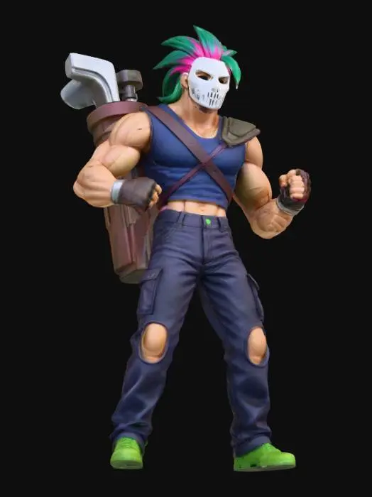 3D model for Casey Jones