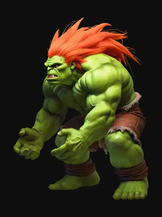 3D model for Blanka