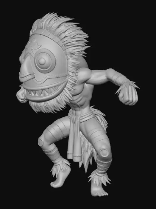 3D model for Mudman