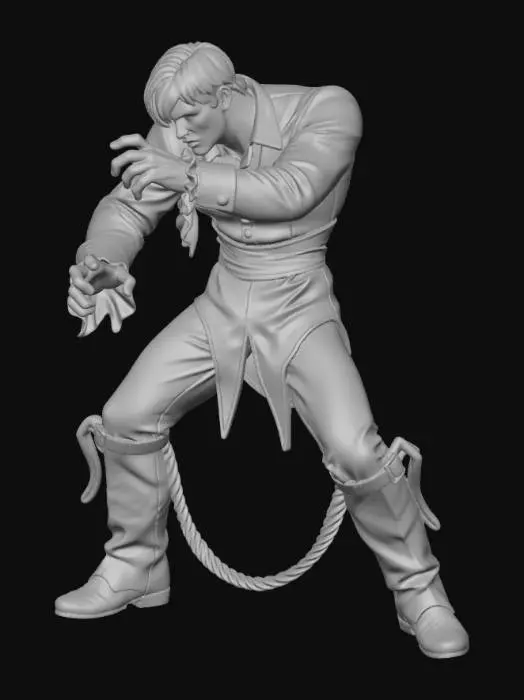 3D model for Iori Yagami