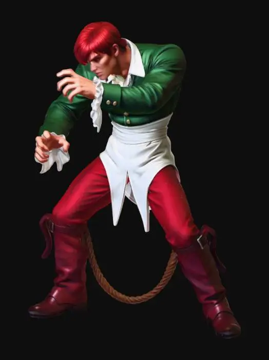 3D model for Iori Yagami