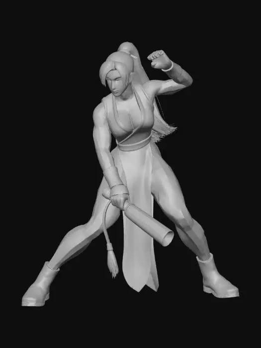 3D model for Mai Shiranui