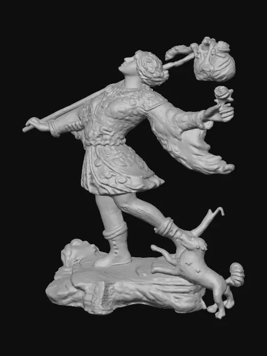 3D model for The Fool