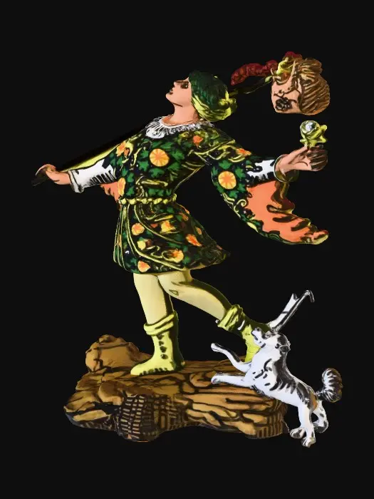 3D model for The Fool