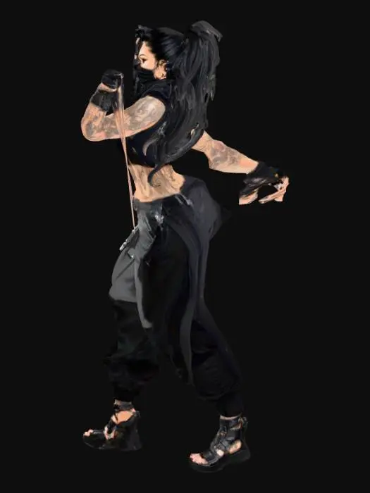 3D model for la la la