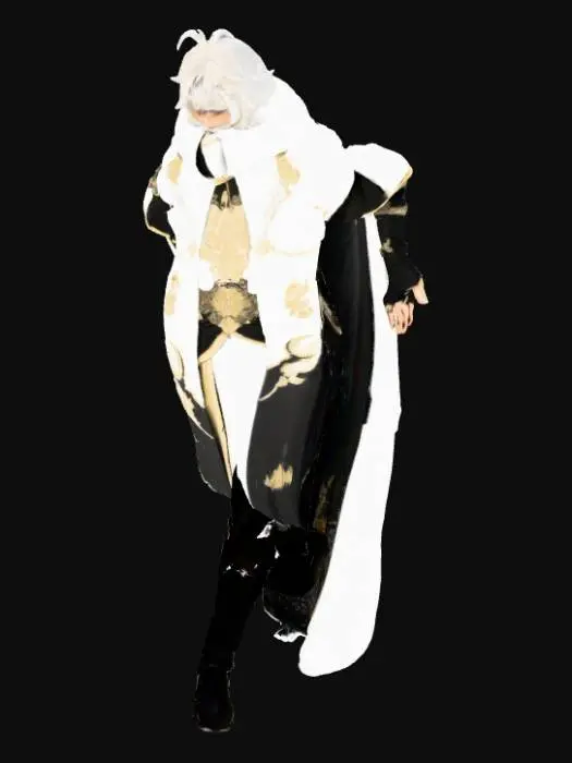 3D model for Yapanese Sorcerer T-Pose Test