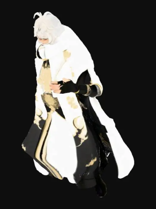 3D model for Yapanese Sorcerer T-Pose Test