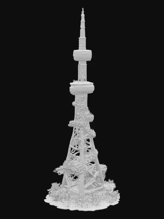 3D model for [Auckland] Auckland Sky Tower set in Lord of the Rings , #AroundTheWorld#