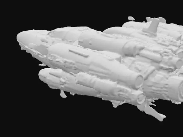 3D model for Starfire Cruiser