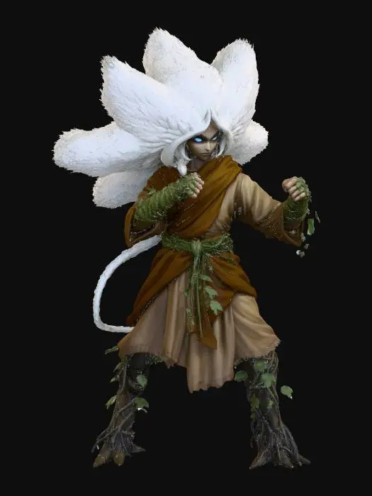 3D model for Ivybound Shaman