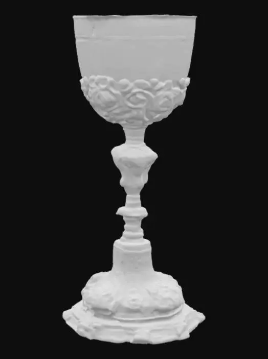 3D model for Ornate Golden Chalice