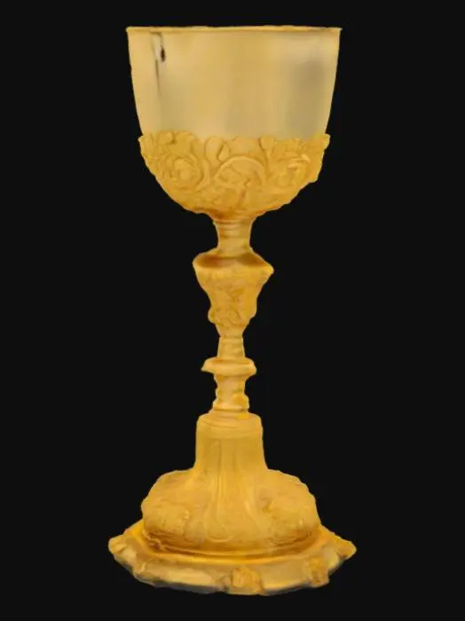 3D model for Ornate Golden Chalice