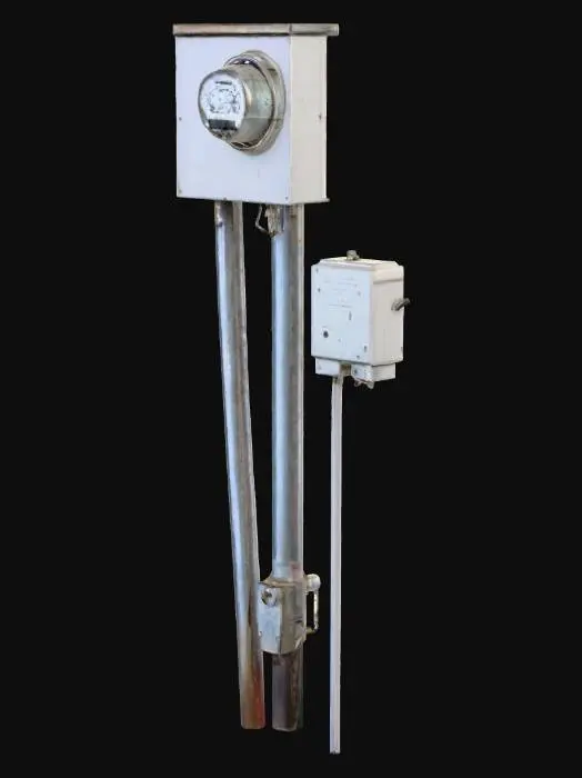 3D model for Utility Meter and Connections