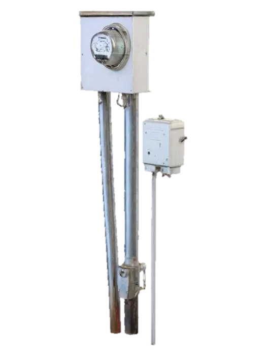 Utility Meter and Connections - Electrical 3D model, vytvořený pomocí AI