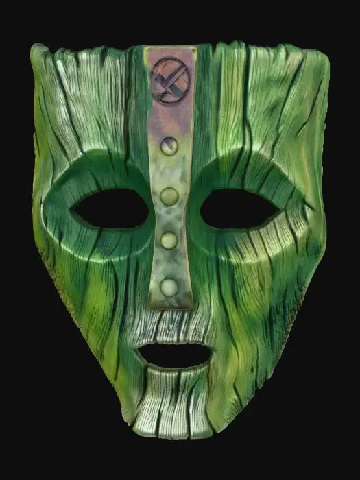 3D model for Green Enigma Mask (The Mask)