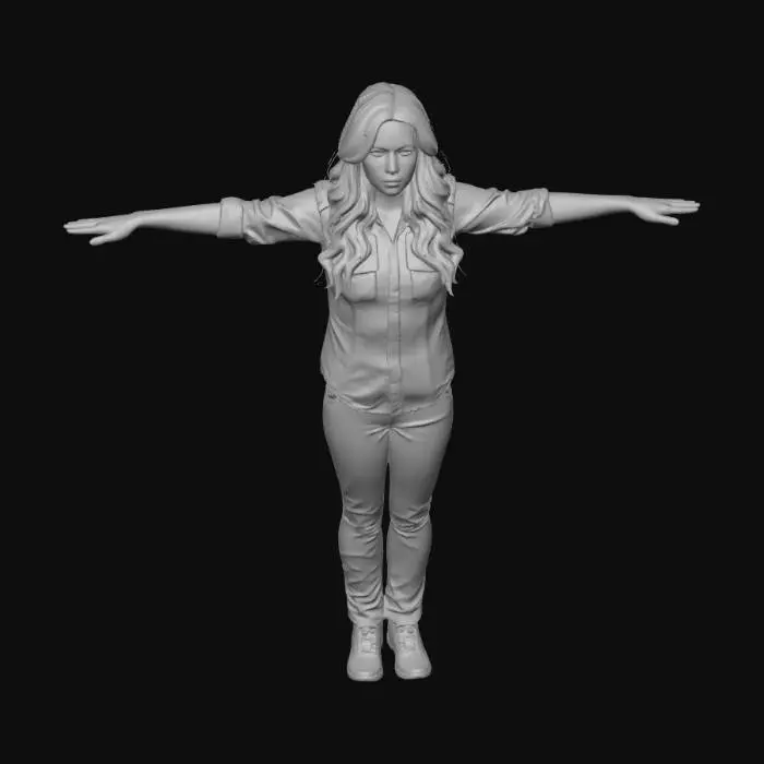 3D model for Velvet Gaze